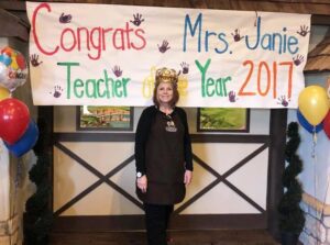 Ms. Janie, Teacher of the Month