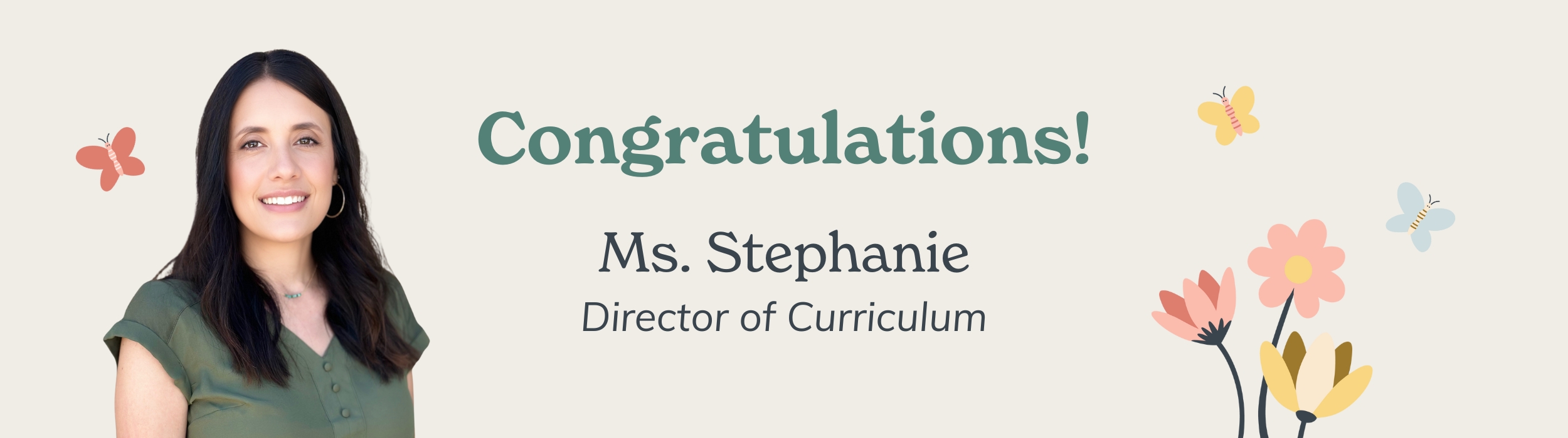 Stephanie Rillo Welcoming Stephanie Rino as Director of Curriculum and Learning
